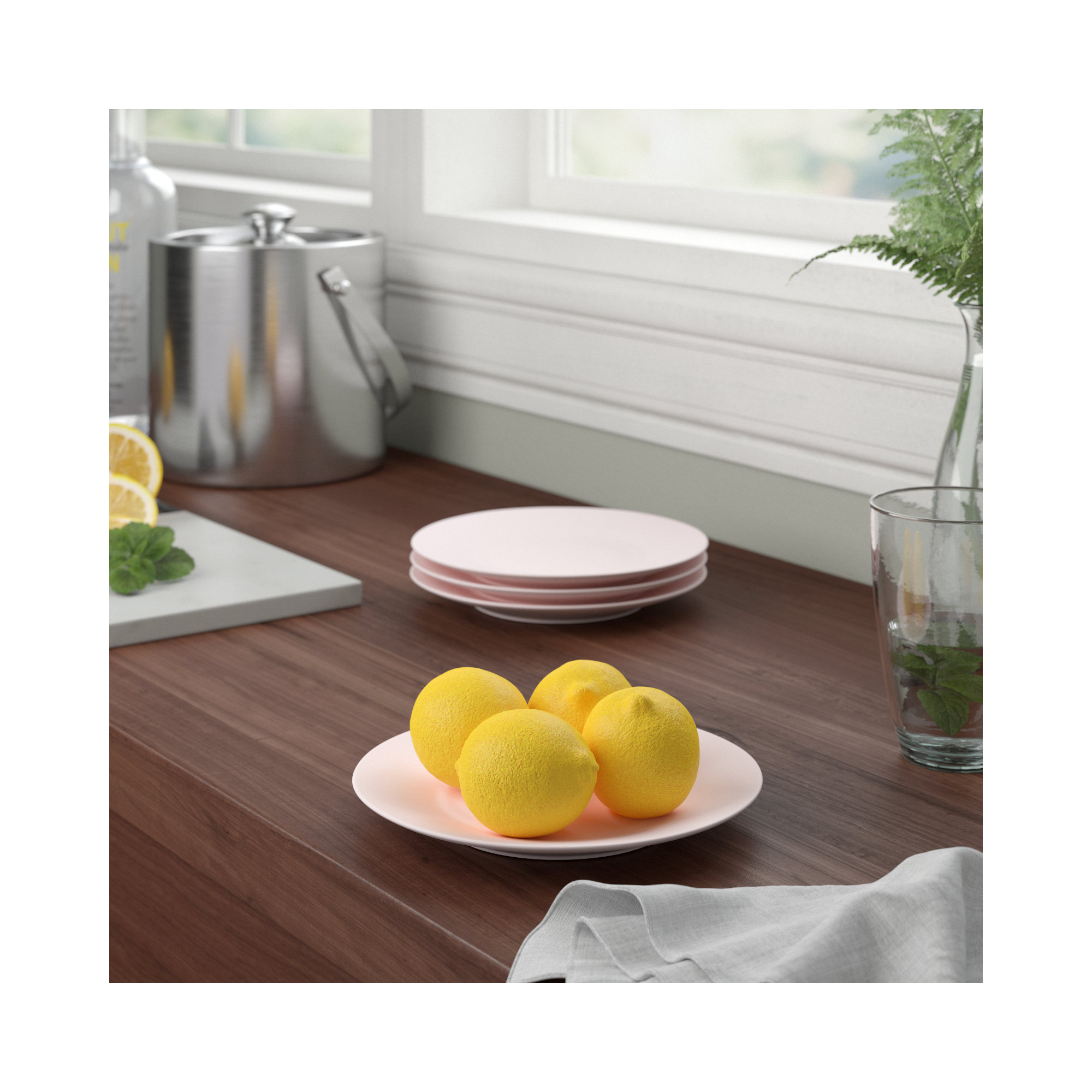 Fortessa Heirloom Bread and Butter Plate, Blush