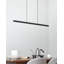 CANDELERO 1 - Light Matte Black LED Linear Pendant