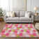 Maliana Washable Abstract Indoor / Outdoor Rug