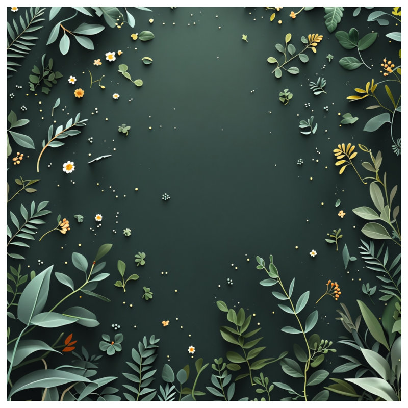 Rideau de douche Foliage, 70in W x 93in H