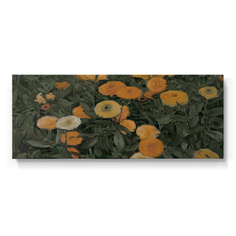 Botanical Series-CDL XXII - Toile tendue avec châssis - Prêt à être accroché, H 12 po x l 30 po