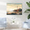 «Coastal Light House Scenery Minimali 7F63801D», reproduction sur toile