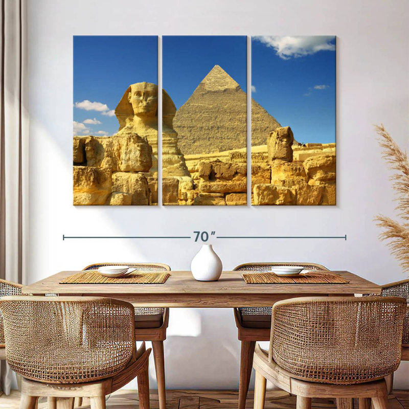 Adella Sphinx In Giza, 42" H x 65" W
