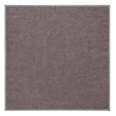 Machine Washable Trellis Gray Area Rug