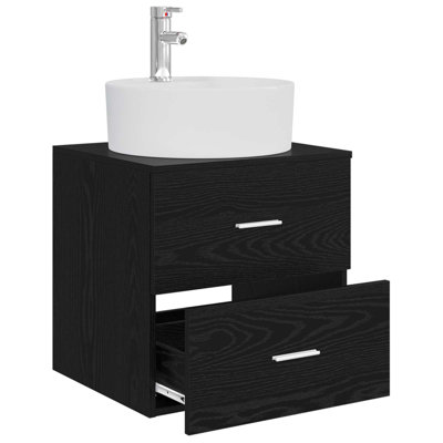 Single Bathroom Vanity with Ceramic Basin