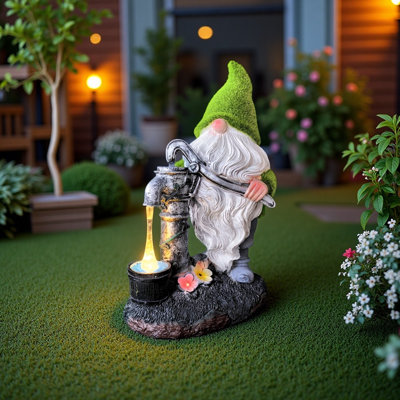 Solar Gnomes Garden Statues