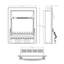 Bayden 16" Inset Electric Fire-34372913