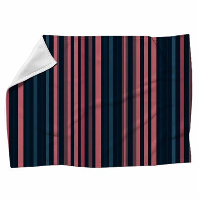 Machine Printed Throw Blanket