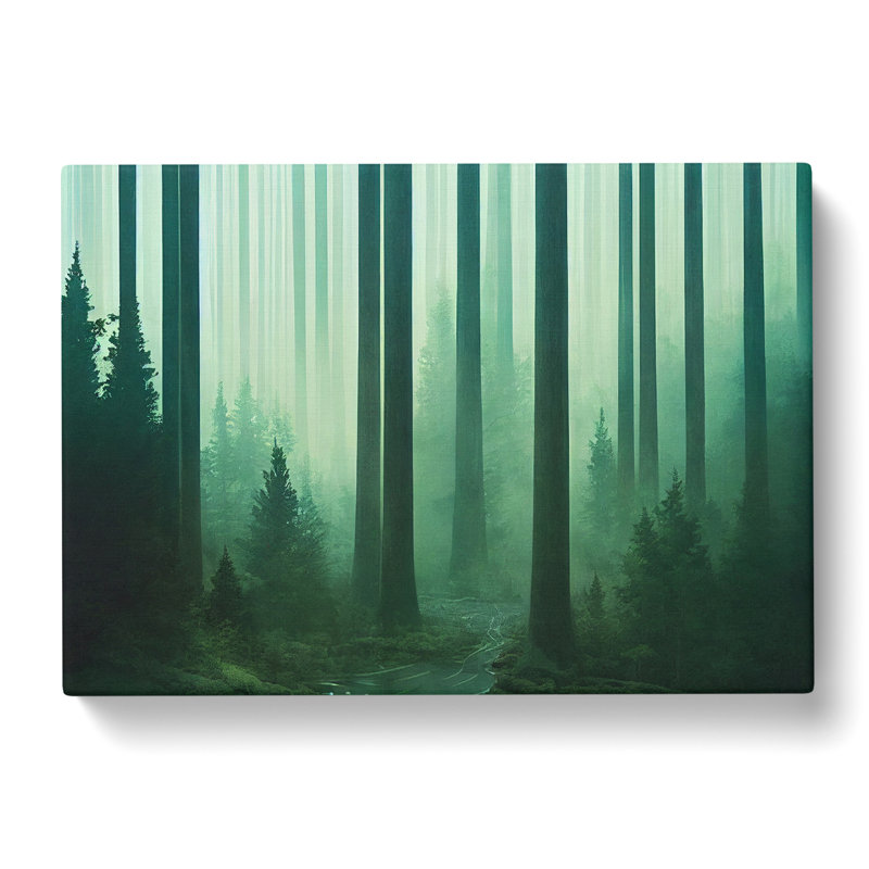Delightful Forest - Wrapped Canvas, 50cm H x 76cm W x 3cm D