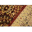 Tapis rouge / beige en laine noué à la main 9 pi x 12 pi 4 po Roca Oriental