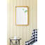 Miroir rectangulaire à cadre en bois, miroir mural pour salon, chambre à coucher, entrée