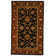 Balthrop Hand Tufted Wool/Cotton/Latex Oriental Rug in Black/Orange