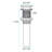 Waterfall Spout Bathroom Sink Single Handle Faucet With Pop-Up Drain (No Overflow)