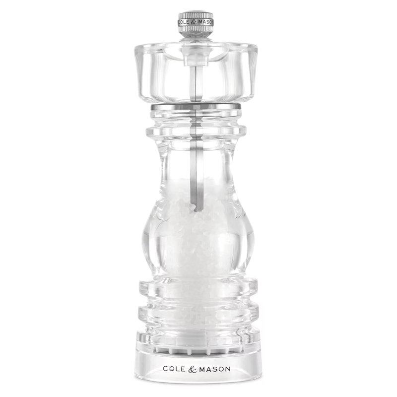 London Acrylic Salt Mill 180mm - Clear