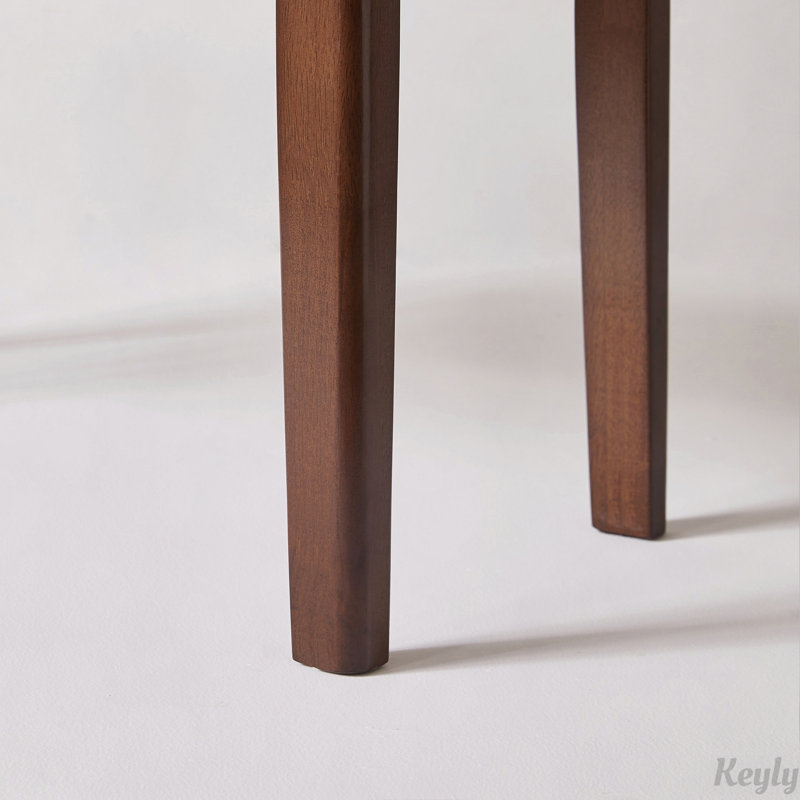 Solid Wood Bench with Tech Fabric Cushion