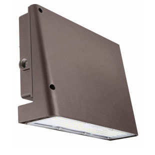 Slim Full-Cutoff LED Wall Pack Light With Photocell Watt Tunable 3000K/4000K/5000K 120-277V
