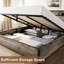 Ensemble de chambre à coucher pour très grand lit rustique et campagnard 3 pièces Tryston, gris-118138205-118138199