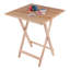 Table pliante Koster au fini naturel