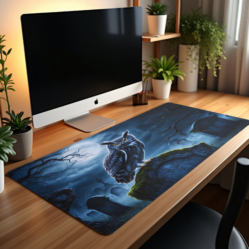 Polyester Desk Pad, 31.5x15.5