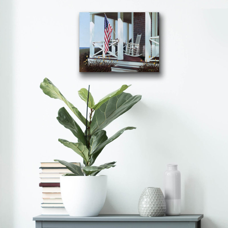 "Fleurs printanières" par Zhen-Huan Lu, H 12 po x l 16 po x P 0,13 po