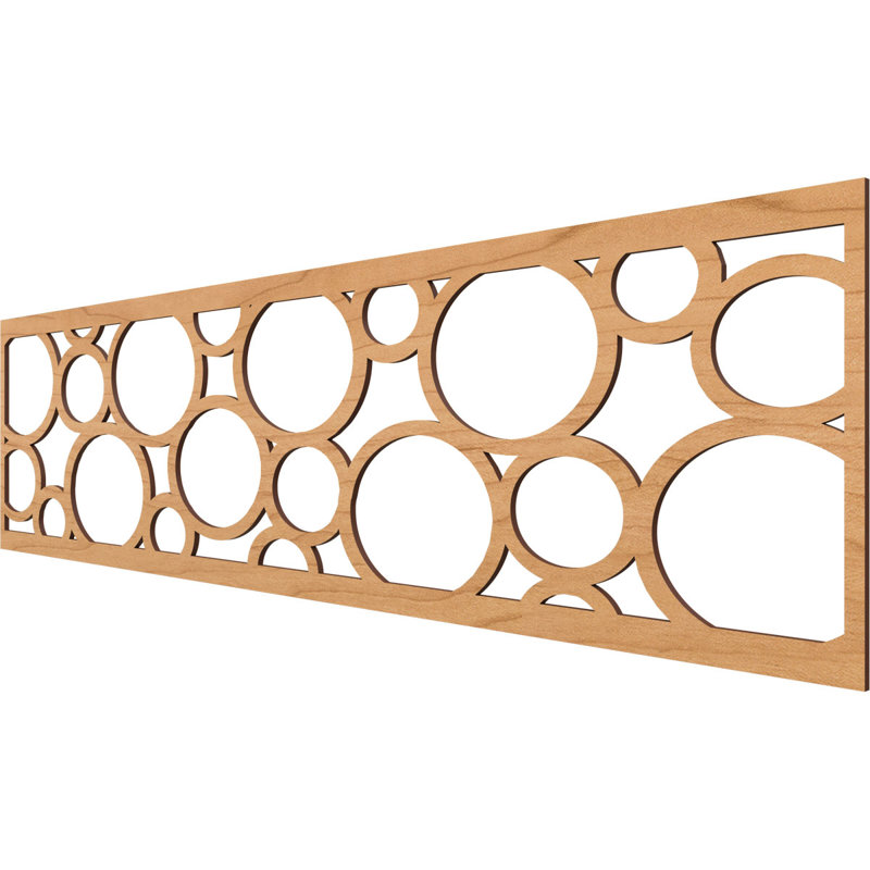 Fretwork Moulding, Maple, 12" H x 47" W x 0.25" D