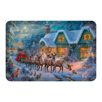 Tapis de cuisine antifatigue « Magie de Noël »