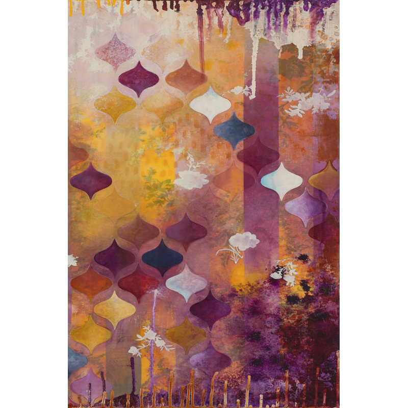Warm Ambition II by Heather Robinson - Wrapped Canvas Painting, 46cm H x 30cm W