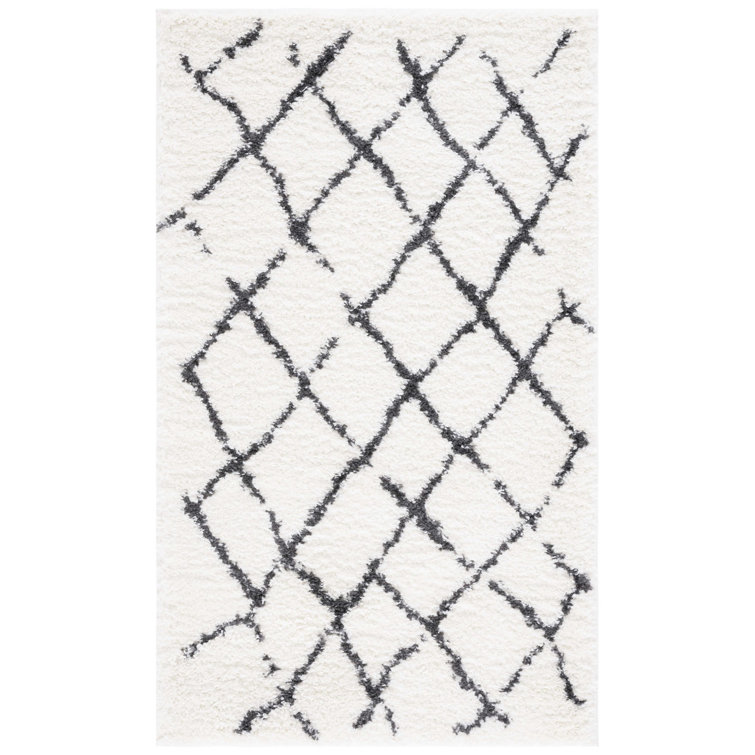 Rodgers Berber Shag Performance Abstract Rug