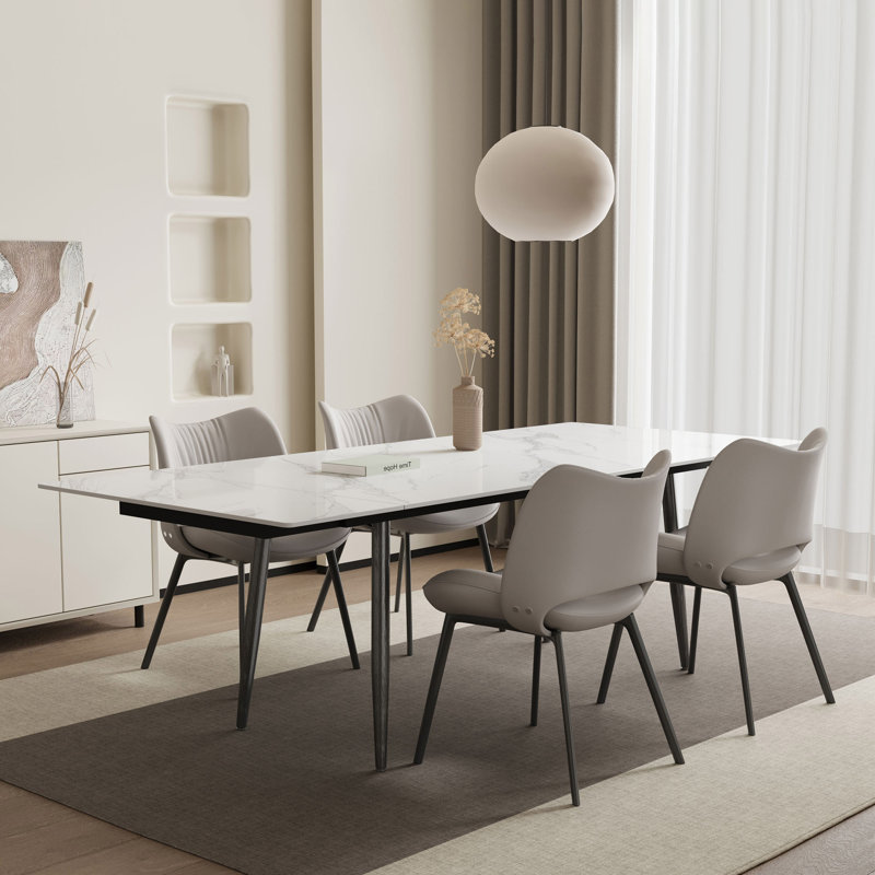 Modern Extendable Table for Indoors and Out | 159-239cm, Durability Meets Design | For Kitchen, Dining Room, Patio & Garden for 4-10 People