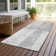 Machine Washable Indoor/Outdoor Xhevrie Gray Rug
