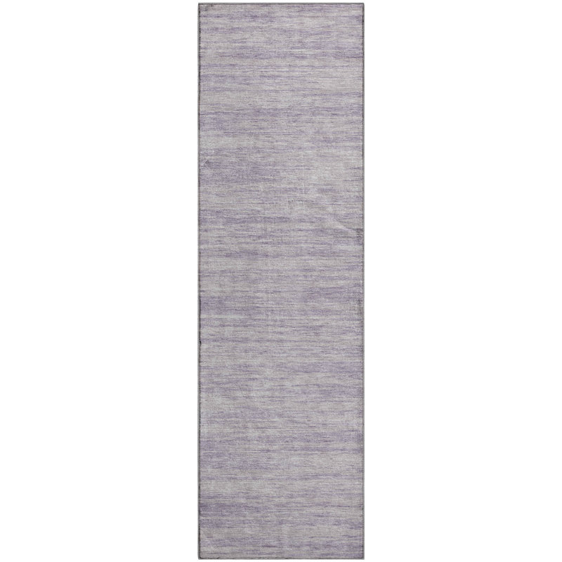 Premium Machine Washable Prisco Lavender Rug, Runner 2'3" x 7'6"