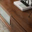 Simple solid wood large capacity TV cabinet-107265346