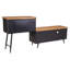 Farbourgh 202cm Solid Wood Sideboard