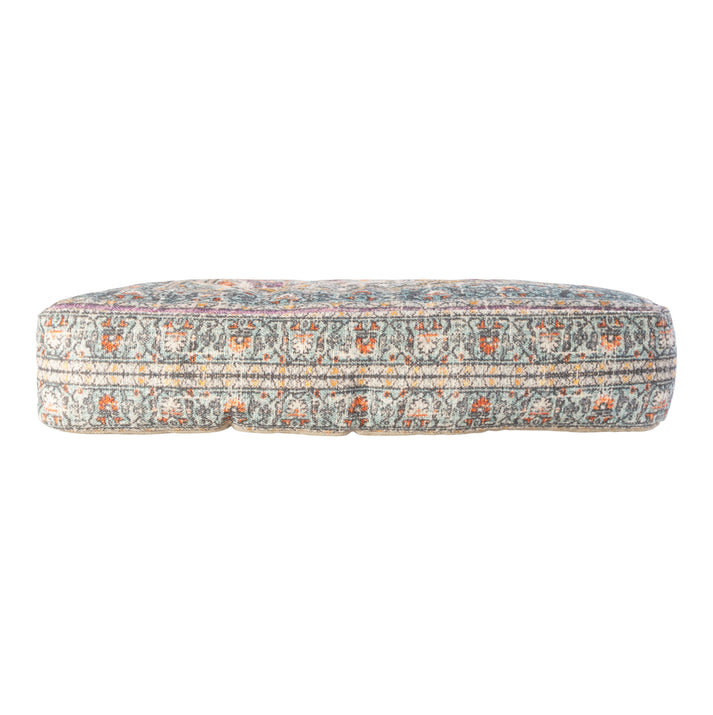 COUSSIN DE COFFRET COTON ANTIQUE TAPESTRY, 24"H x 24"W, Vert rétro