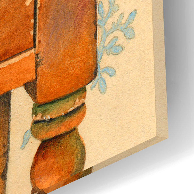 Art mural en verre épique «Bookends» par Marvindale, 12 po x 12 po