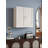 27" Double Door Wall Cabinet Solid Wood With 3 Adjustable Shelves Ready To Assemble For Kitchen,Bathroom,Laundry And Garage Storage(27"W×12"D×42"H)