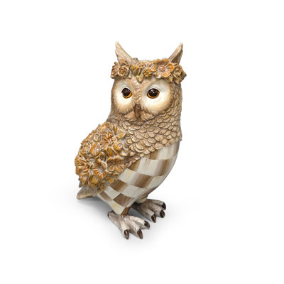 Mocha Check Owl