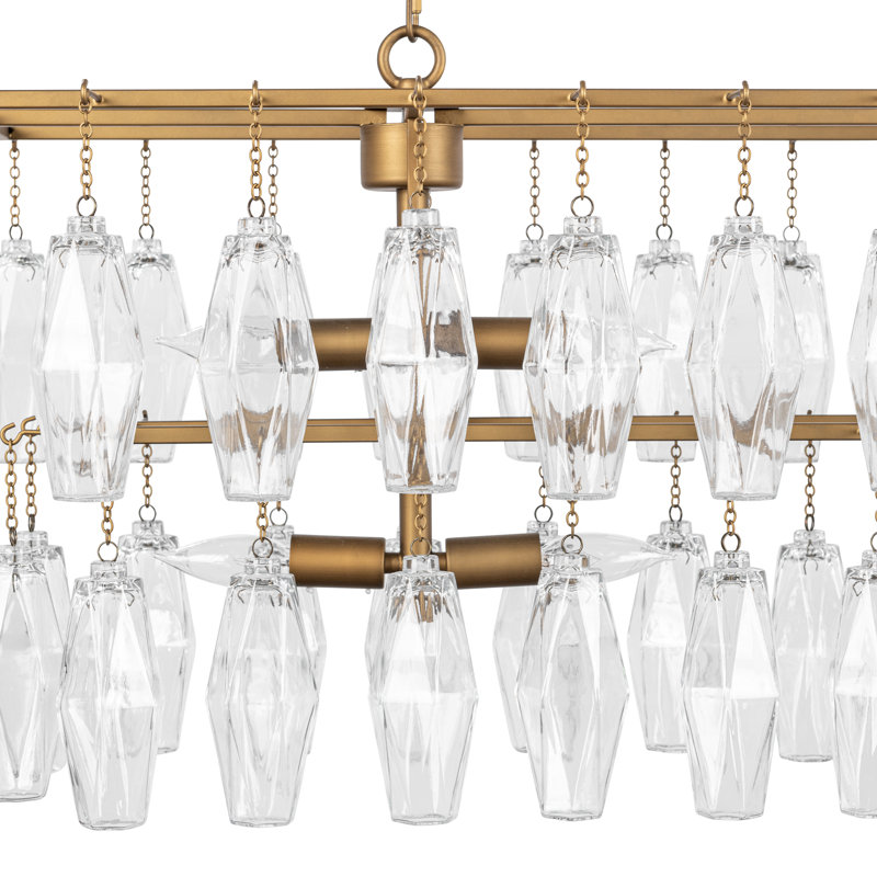 Tressia 8 - Light Metal Chandelier