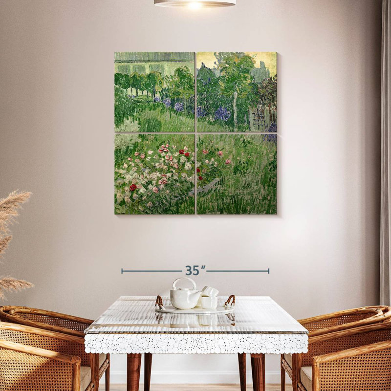 Jardin de Daubigny, H 38 po x l 38 po