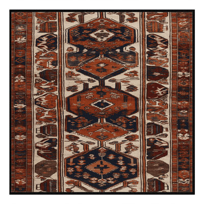 Machine Washable Turkish Black Area Rug
