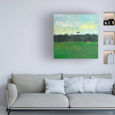 Bolog Tim Nyberg Visitation Cow Canvas Art