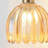 Plug in Wall Sconces Set of 2, Vintage Wall Sconce Light with Tulip Amber Glass Lampshade, Wall Sconce with Switch and Plug in Wall Lamp Cord, Gold Wall Light Decor Set of 2-960269410-960269411