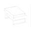 Vanburen Solid Wood 100 cm W Chest of 4 Drawers