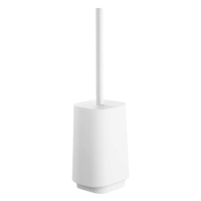 Toilet brush with replaceable brush