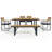 6-Piece Outdoor Dining Set, Acacia Wood-273813396