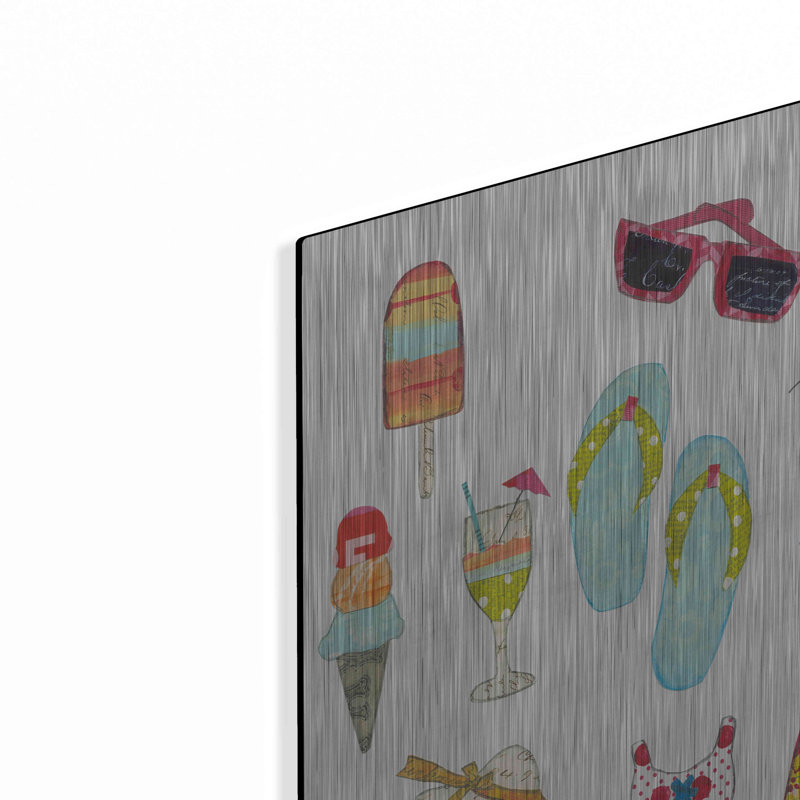 «At The Beach II» par Courtney Prahl, H 24 po x l 16 po