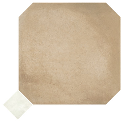 Laverton Octagon W/Taco 7-7/8 In. X 7-7/8 In. Porcelain Floor And Wall Tile