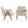 Chaise d'appoint rembourrée Helen