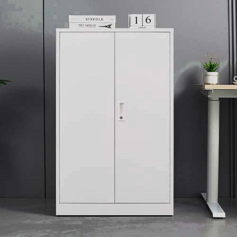 Armoire de rangement à 2 tablettes Chapata, Blanc