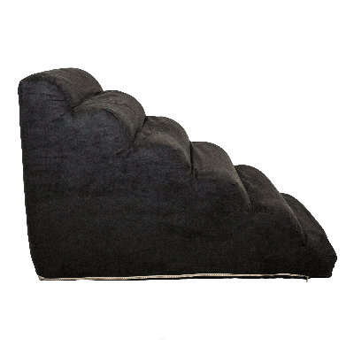 Snoozer Orthopedic Microsuede Scalloped Pet Stair Ramp